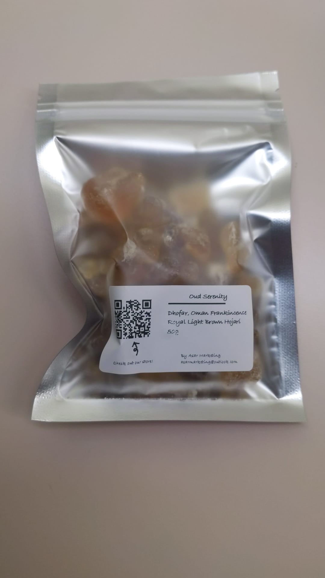 Fragrance Hojari Light Brown to Brown Frankincense Boswellia Sacra Al- Luban Olibanum Ru Xiang Kemenyan Arab from Dhofar, Oman