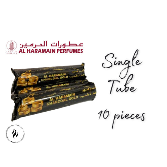 Al Haramain Gold Round Charcoals