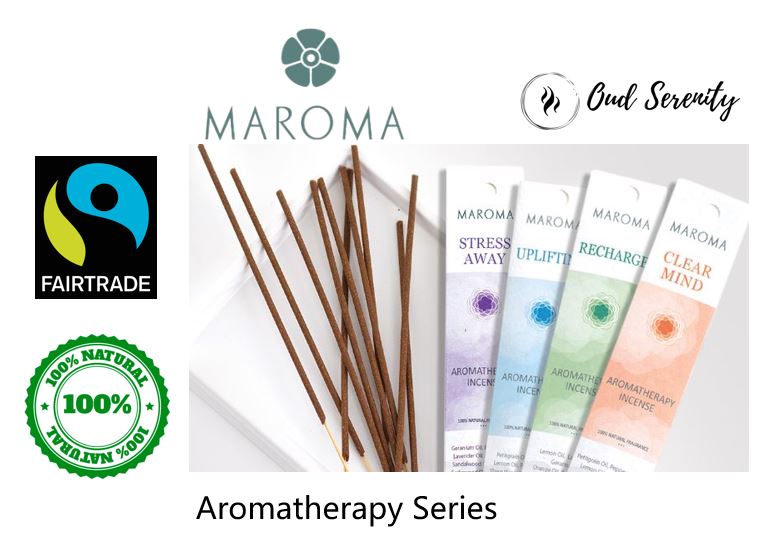 Maroma Aromatherapy - Uplifting (10 Incense Sticks)