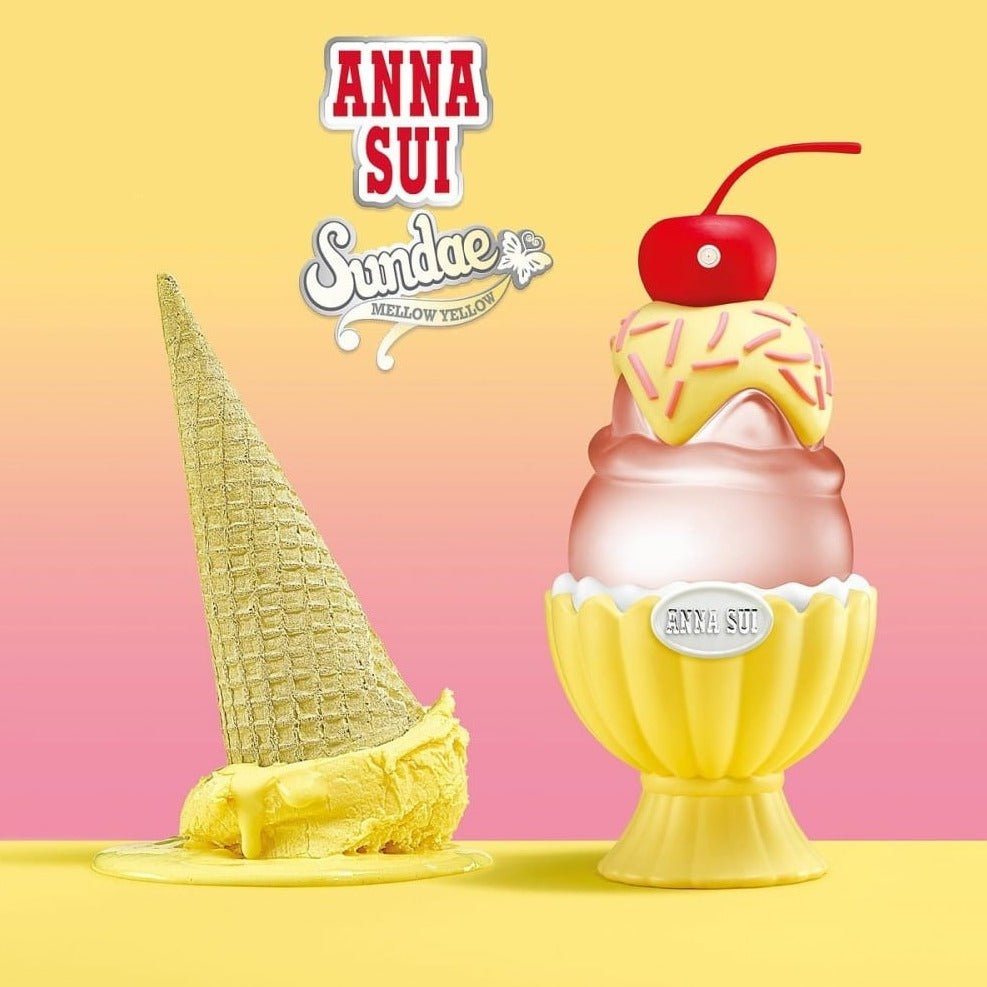 GENUINE Anna Sui Sundae Mellow Yellow Eau De Toilette 50ml