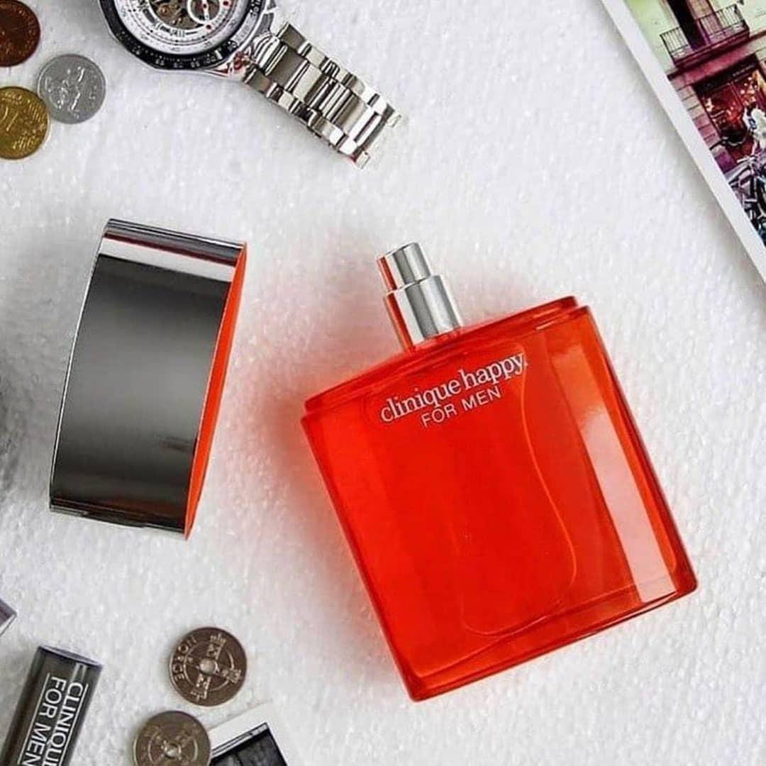 GENUINE Clinique Happy For Men Cologne Spray Eau De Toilette 100ml