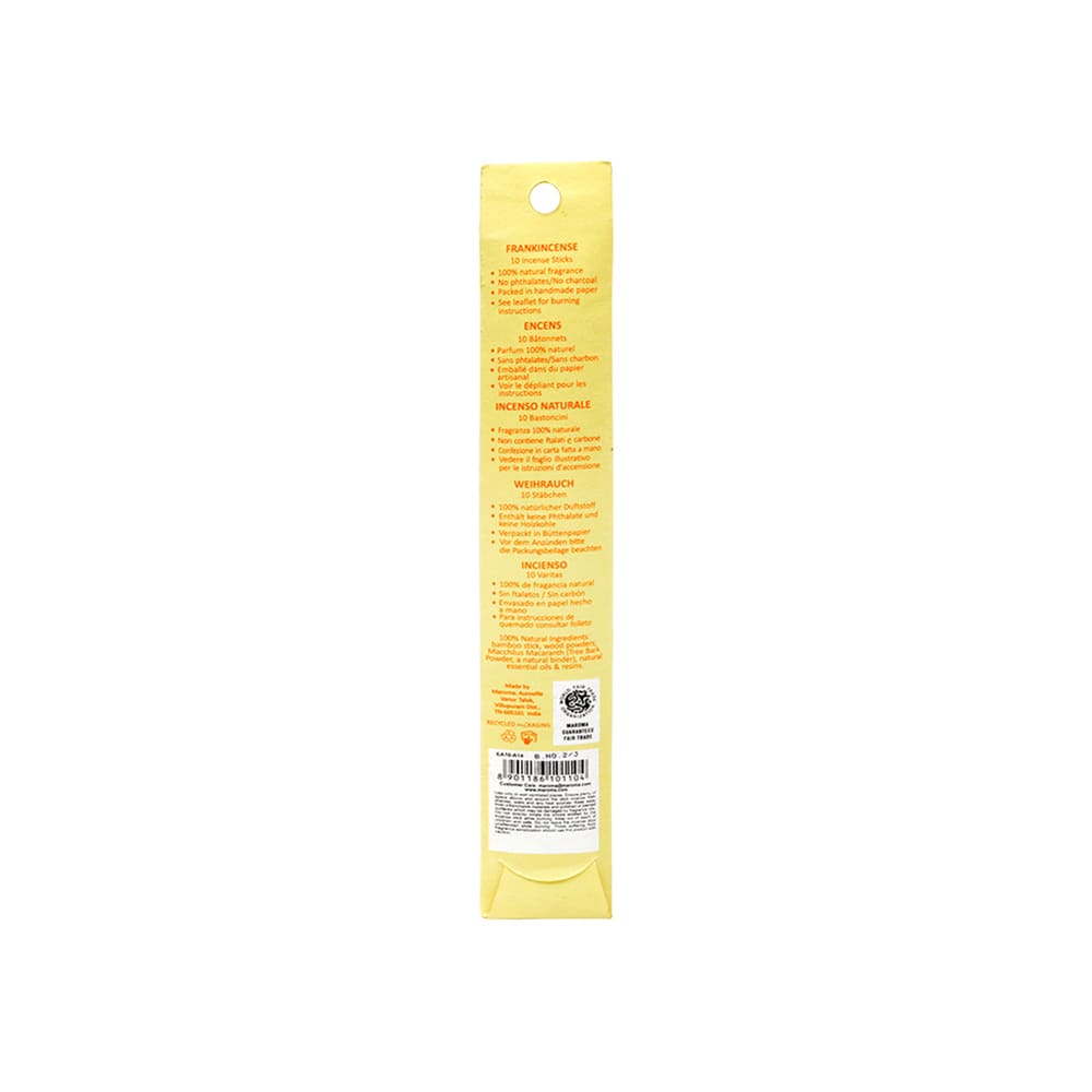 Maroma Encens - Frankincense (10 Incense Sticks)