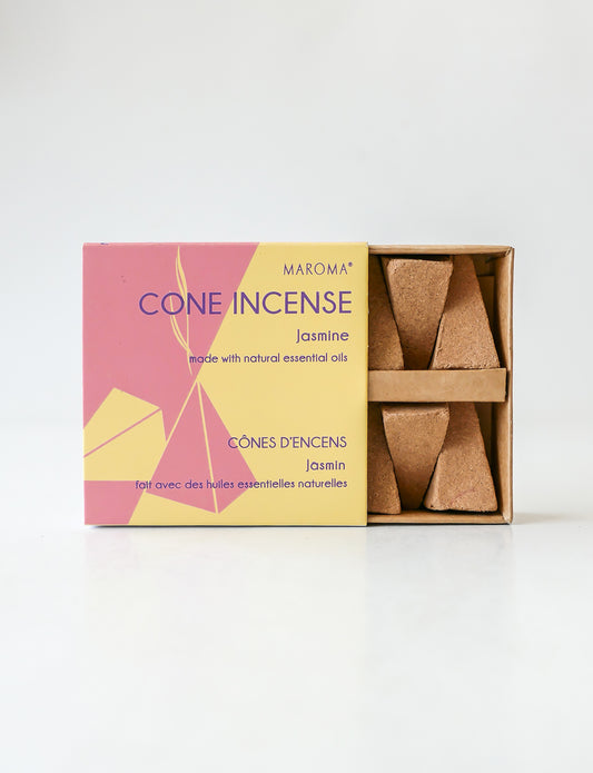 Maroma Cone Incense - Jasmine (10 cones)