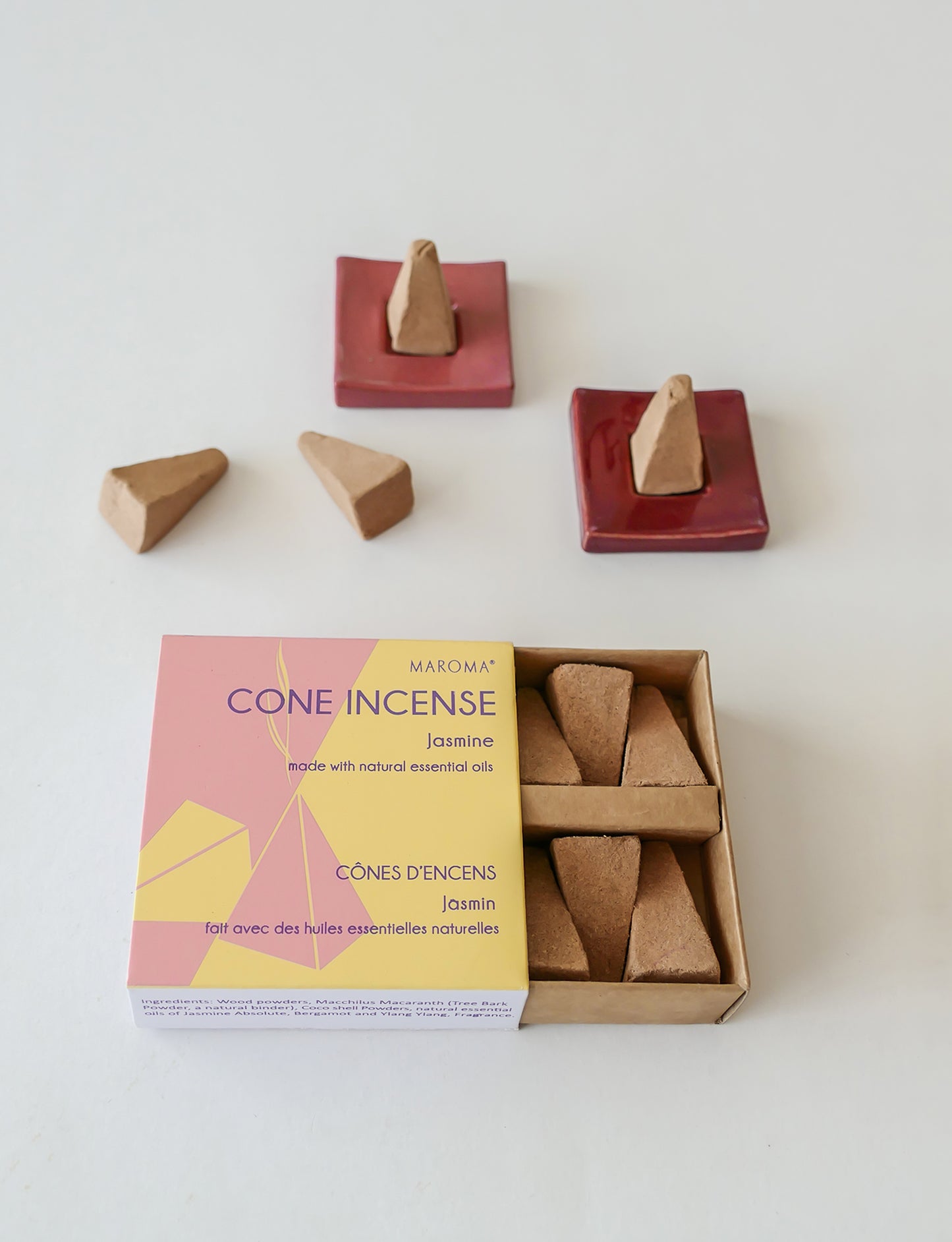 Maroma Cone Incense - Jasmine (10 cones)