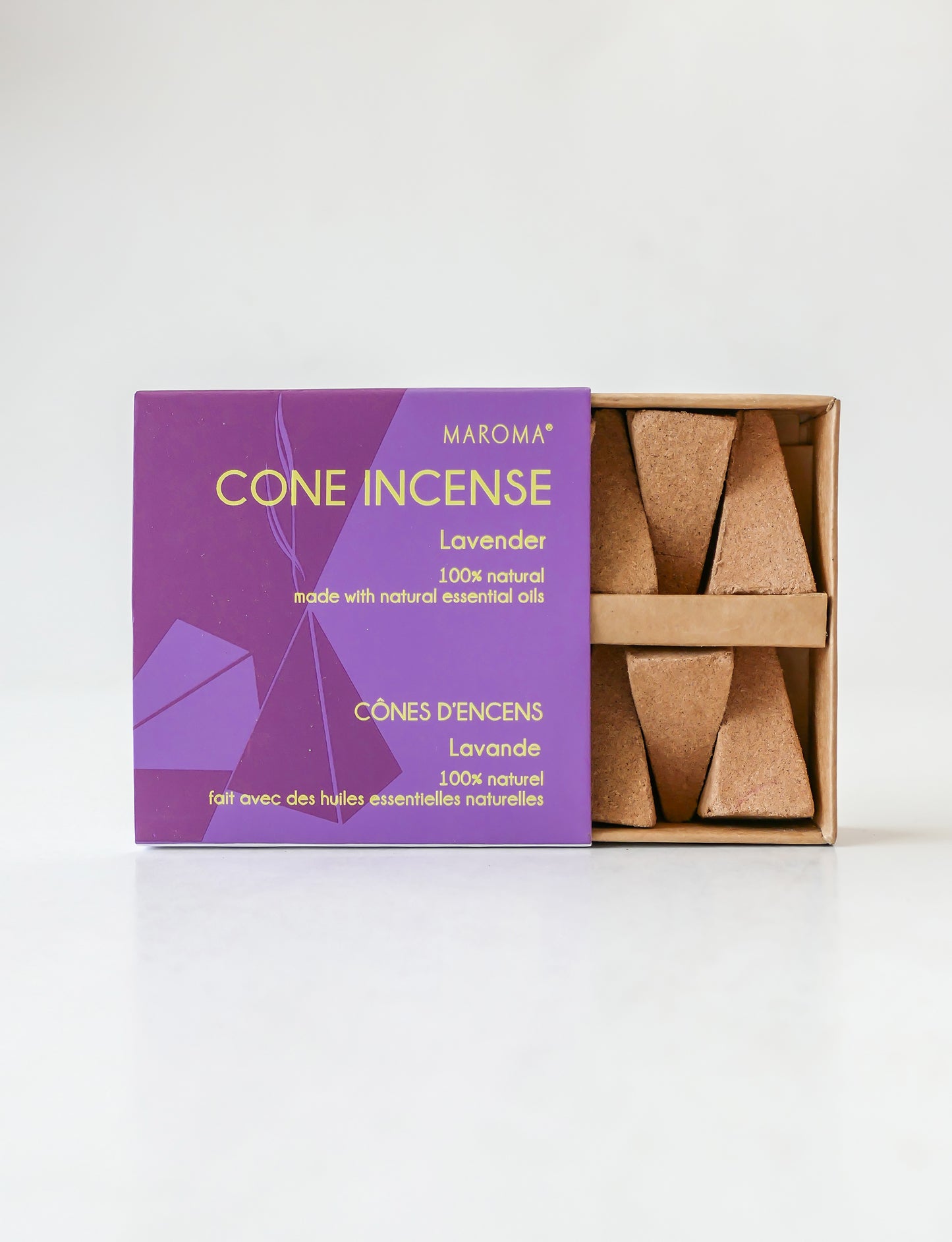 Maroma Cone Incense - Lavender (10 cones)