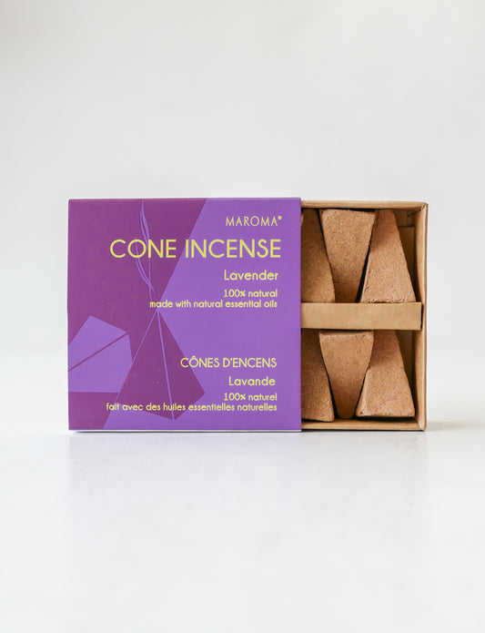 Maroma Cone Incense - Lavender (10 cones)