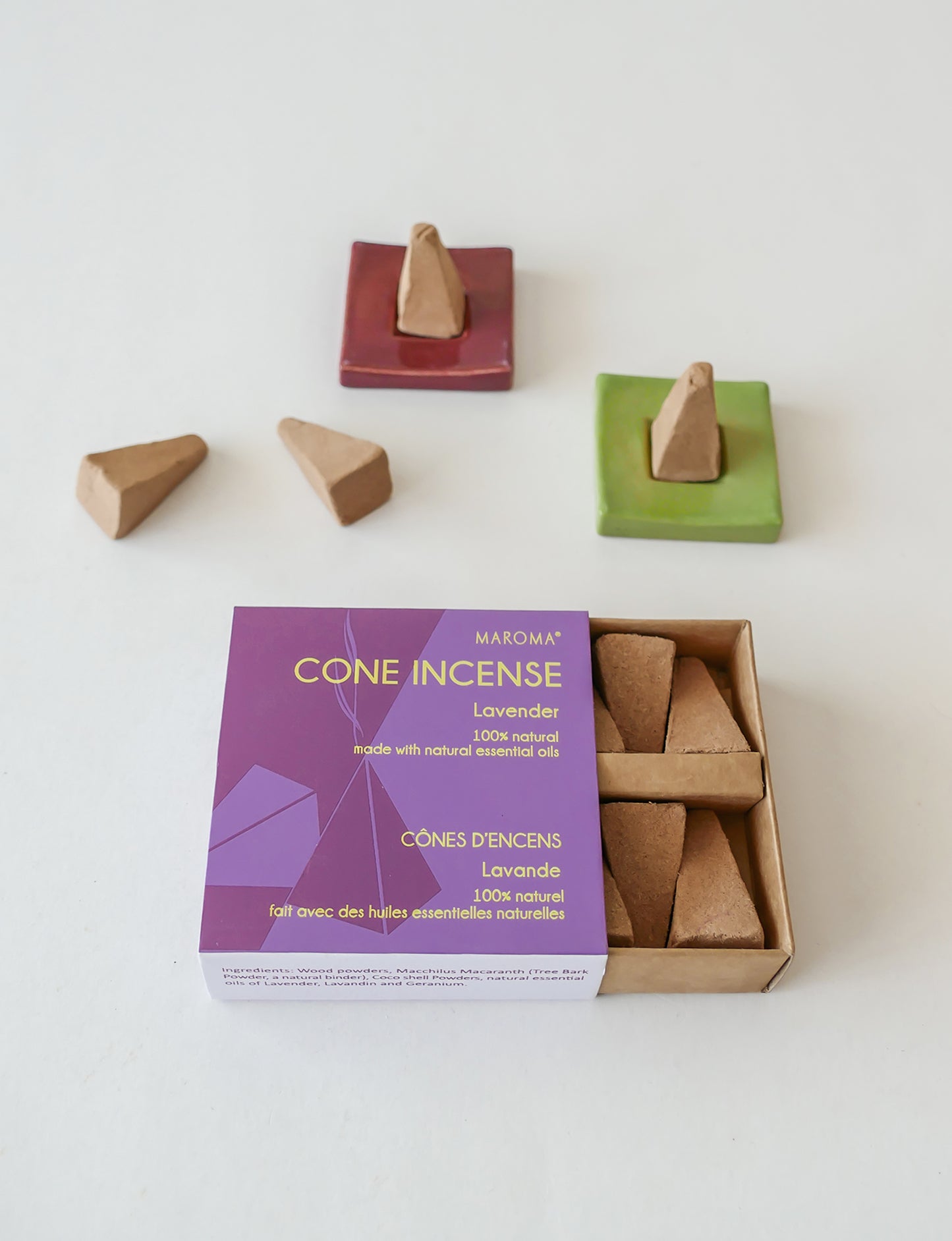Maroma Cone Incense - Lavender (10 cones)