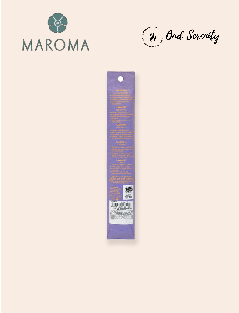 Maroma Encens - Lavender (10 incense sticks)