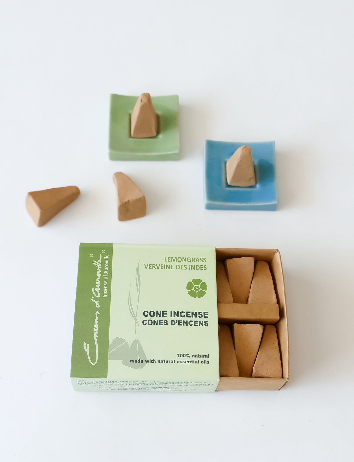Maroma Cone Incense - Lemongrass (10 cones)