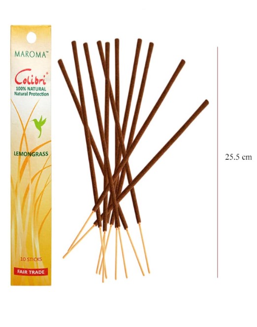 Maroma Colibri Mozzies Away - Lemongrass (10 Incense Sticks)