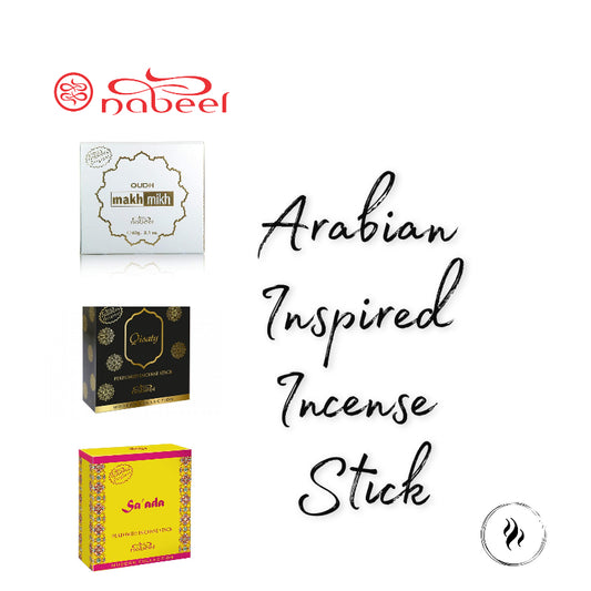 Nabeel Premium Perfumed Incense Stick with holder from UAE (10 Sticks)