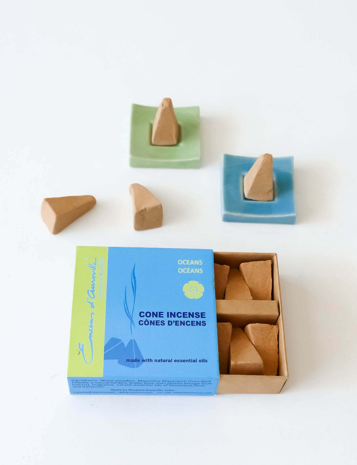 Maroma Cone Incense- Oceans (10 cones)
