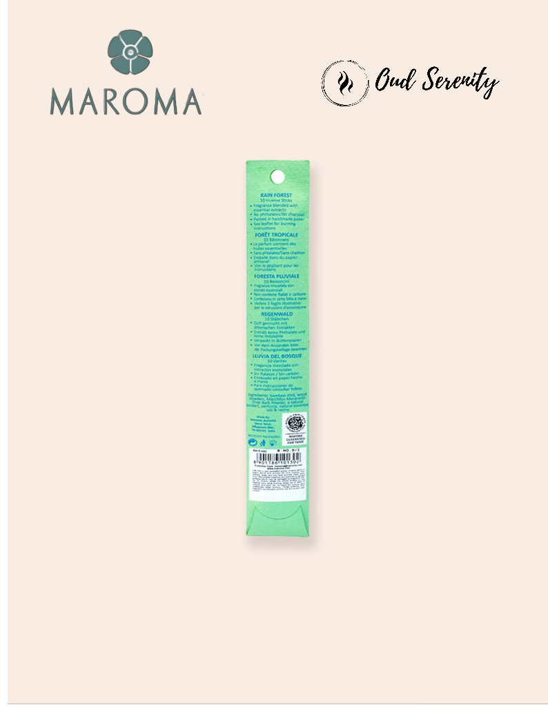 Maroma Encens - Rainforest (10 incense sticks)