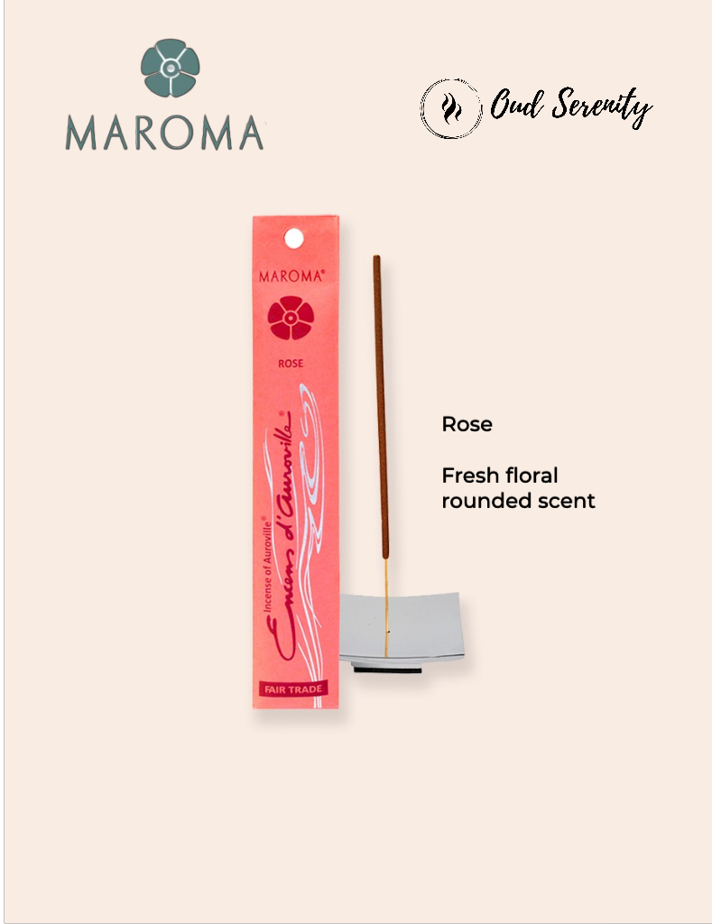 Maroma Encens - Rose (10 incense sticks)