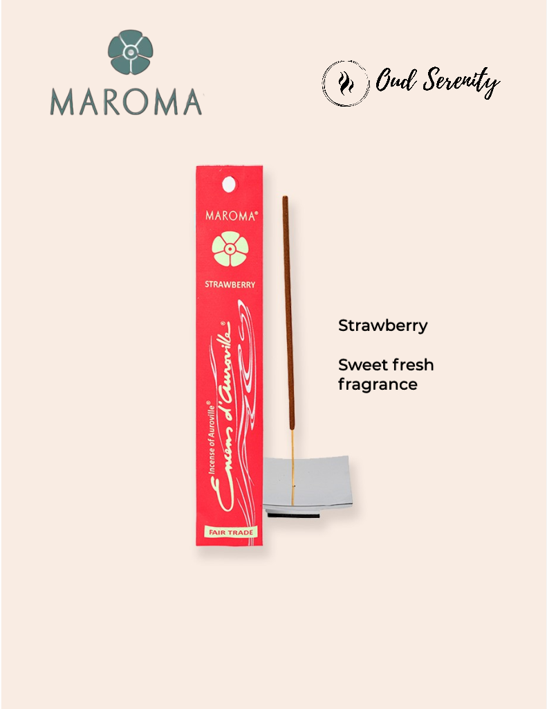 Maroma Encens - Strawberry (10 incense sticks)