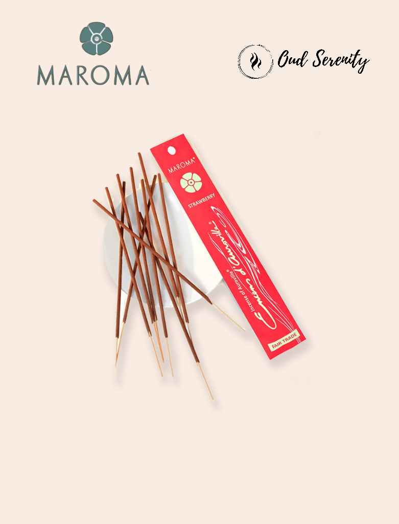 Maroma Encens - Strawberry (10 incense sticks)