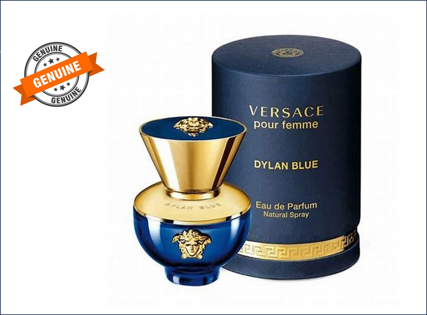 GENUINE Versace Dylan Blue Eau De Parfum Spray 50ml