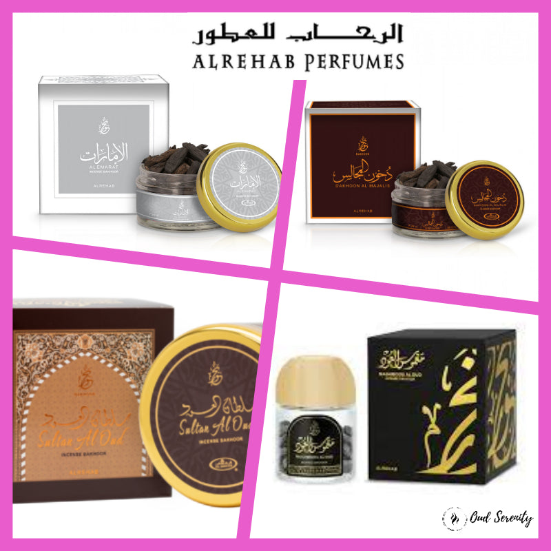 Al Rehab Bukhoor Fragrance Incense Chip (Saudi Arabia)