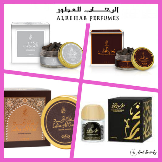 Al Rehab Bukhoor Fragrance Incense Chip (Saudi Arabia)