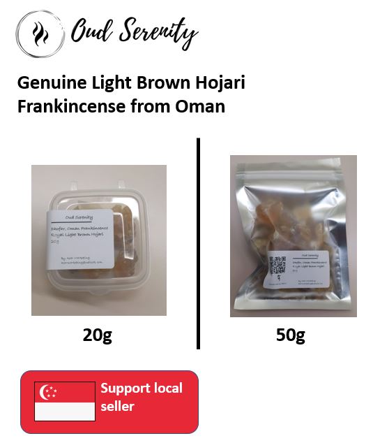 Fragrance Hojari Light Brown to Brown Frankincense Boswellia Sacra Al- Luban Olibanum Ru Xiang Kemenyan Arab from Dhofar, Oman