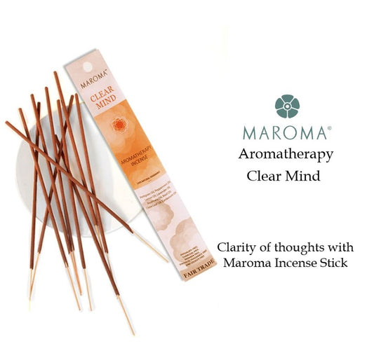 Maroma Aromatherapy - Clear Mind (10 Incense Sticks)