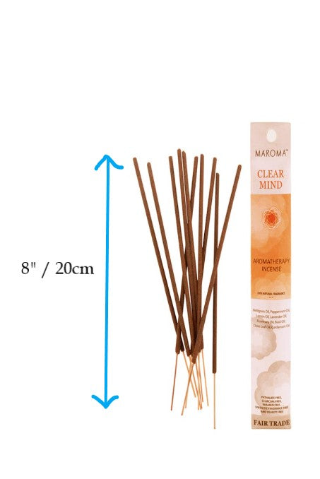 Maroma Aromatherapy - Clear Mind (10 Incense Sticks)