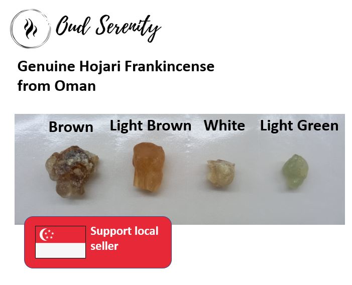 Fragrance Hojari Light Brown to Brown Frankincense Boswellia Sacra Al- Luban Olibanum Ru Xiang Kemenyan Arab from Dhofar, Oman
