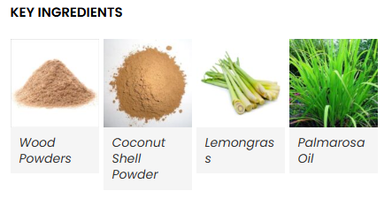 Maroma Cone Incense - Lemongrass (10 cones)