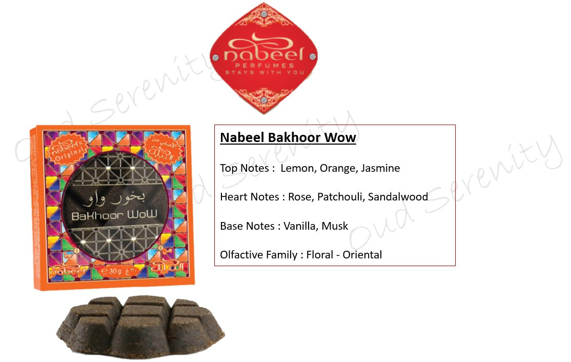 Nabeel Powdered Oud Bukhoor Bakhoor Incense Original from UAE