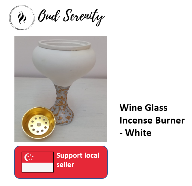 Wine Glass Incense Burner Mabkhara