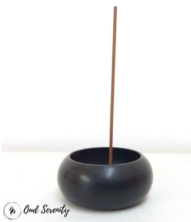 Ellipse Wooden Incense Stick Holder