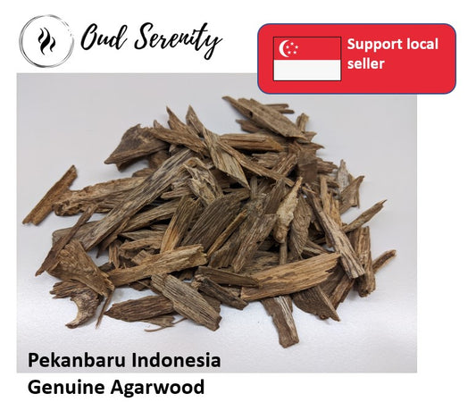 Agarwood Oud Gaharu Aloeswood Chen Xiang Bakhoor Pekanbaru 15g
