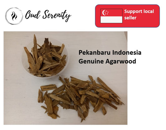 Agarwood Oud Gaharu Aloeswood Chen Xiang Bakhoor Pekanbaru 15g