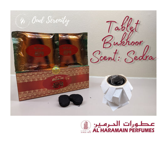 Al Haramain UAE Tablet Bukhoor (4 pcs in a pack)