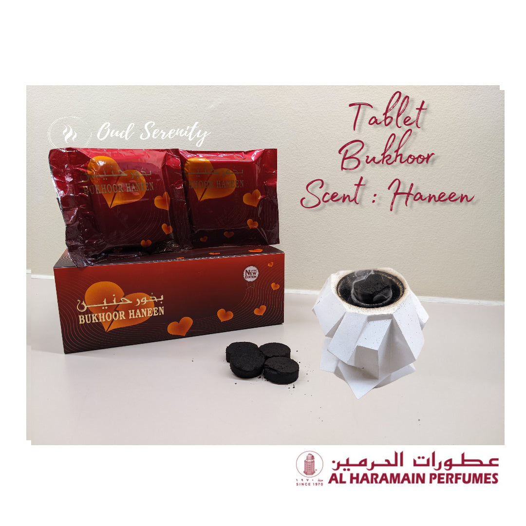 Al Haramain UAE Tablet Bukhoor (4 pcs in a pack)
