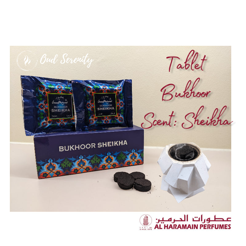 Al Haramain UAE Tablet Bukhoor (4 pcs in a pack)