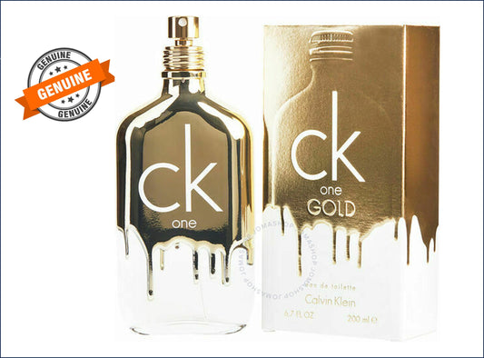 GENUINE Calvin Klein CK One Gold Eau De Toilette 100ml