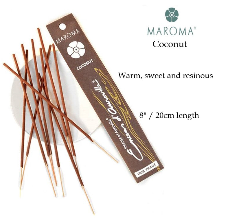 Maroma Encens  - Coconut (10 Incense Sticks)