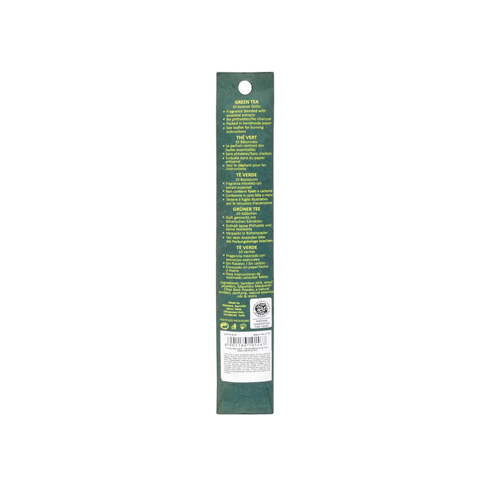 Maroma Encens - Green Tea (10 Incense Sticks)