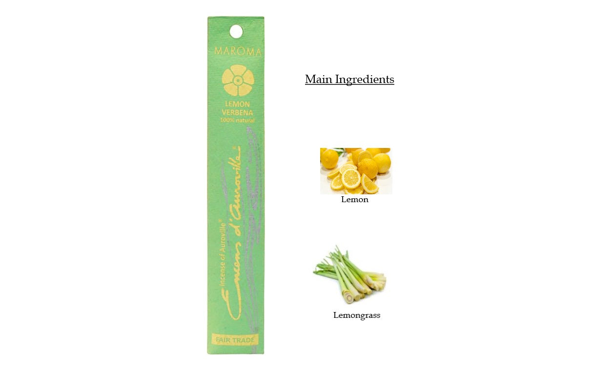 Maroma Encens - Lemon Verbena (10 Incense Sticks)