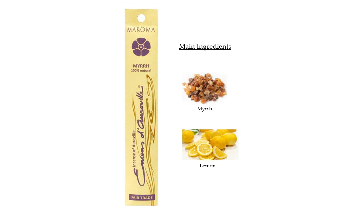Maroma Encens - Myrrh (10 Incense Sticks)