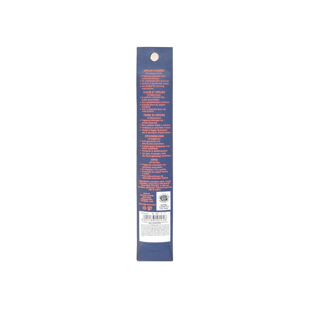 Maroma Encens - Lachryma Papaveris Flower (10 Incense Sticks)