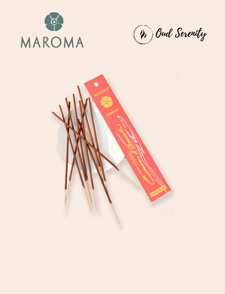 Maroma Encens - Pinkberry / aka Summer Berries (10 incense sticks)