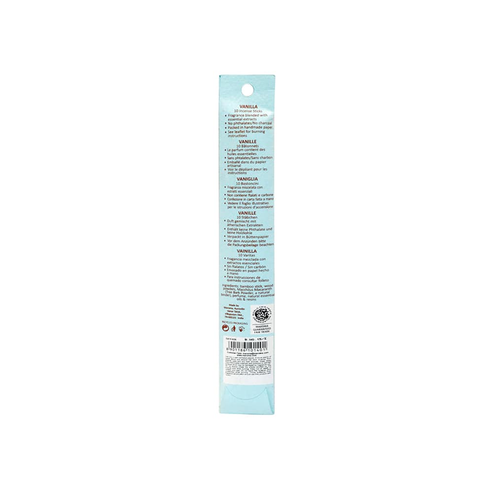 Maroma Encens - Vanilla (10 Incense Sticks)