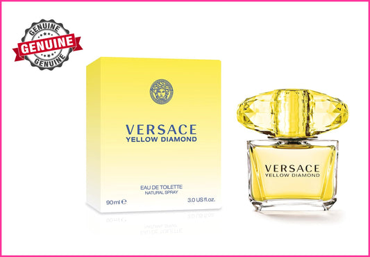 GENUINE Versace Yellow Diamond Eau De Toilette Spray  50ml