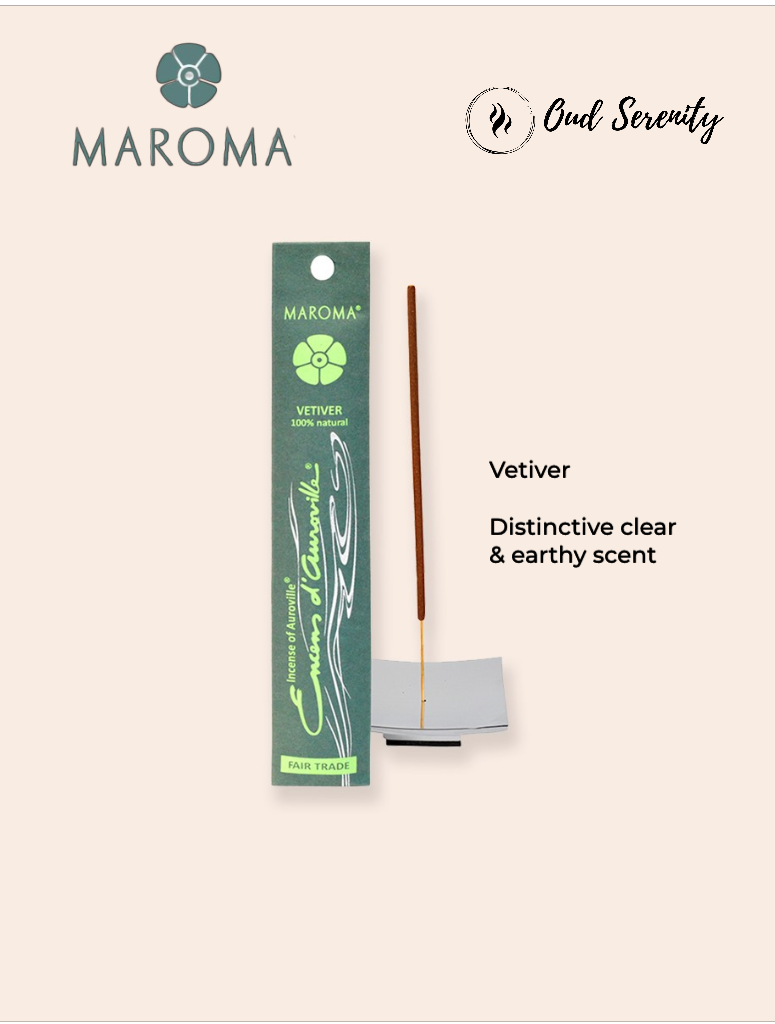 Maroma Encens - Vetiver (10 incense sticks)
