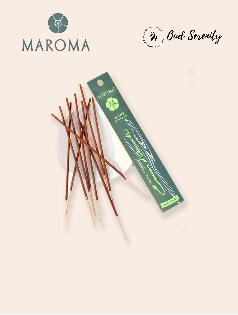 Maroma Encens - Vetiver (10 incense sticks)