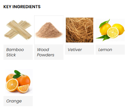 Maroma Encens - Vetiver (10 incense sticks)
