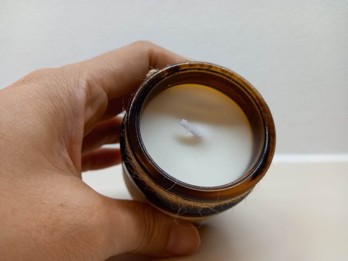 100% Handmade Soy Wax Scented Candle 60g (with a rustic look)