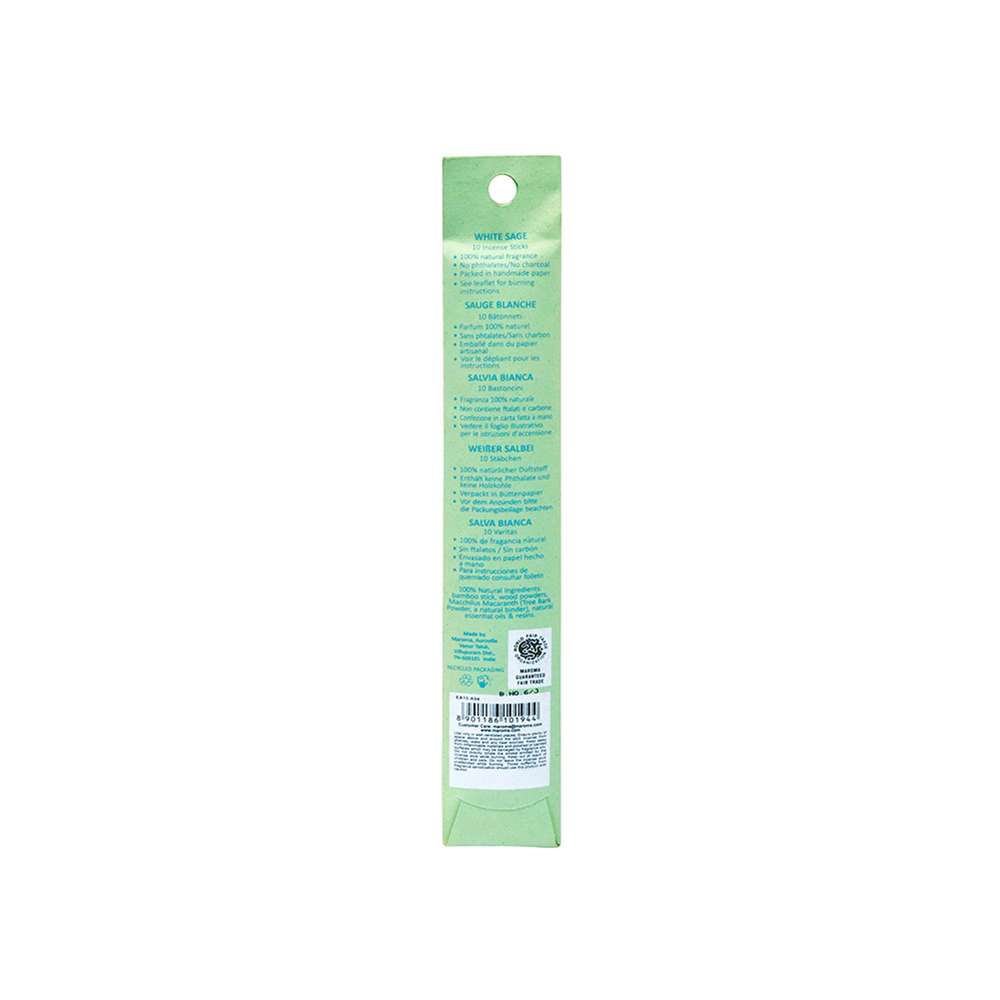 Maroma Encens - White Sage (10 Incense Sticks)